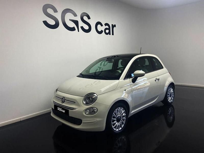 Branco Usado 2018 Fiat 500 Lounge Citadino | € 11.600 (Preço justo) - Imagem 1/4