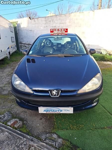 Usado Peugeot 206 GTi 68 HP (50 kW) 2002 Azul