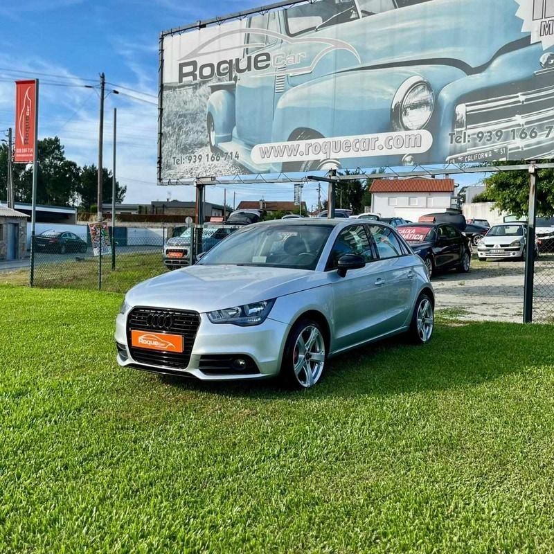 Cinzento Usado 2013 Audi A1 Citadino | € 12.800 (Preço justo) - Imagem 1/4