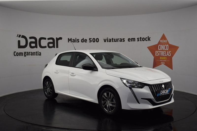 Branco Usado 2021 Peugeot 208 Active Citadino | € 11.799 (Bom preço) - Imagem 1/4