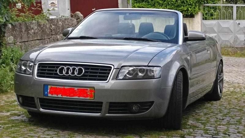 Cinzento Usado 2005 Audi A4 Cabriolet Cabrios | € 8.000 - Imagem 1/4