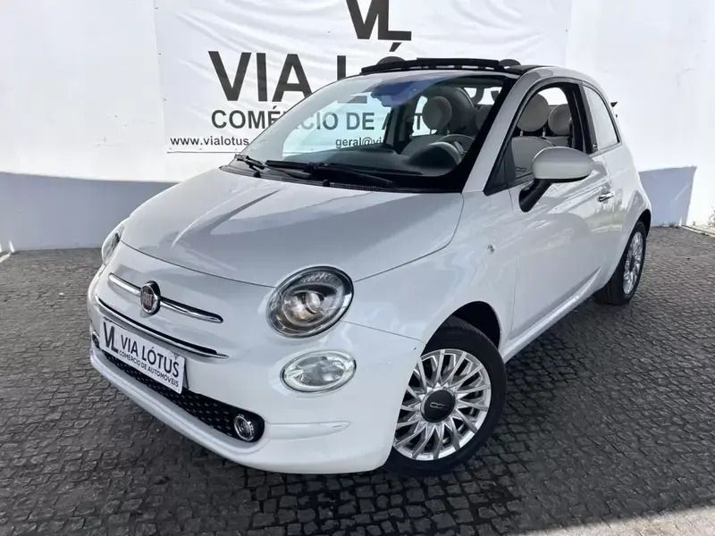 Branco pérola Usado 2020 Fiat 500C Connect Cabrios | € 12.499 (Preço justo) - Imagem 1/4