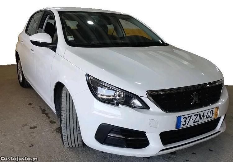 Branco Usado 2019 Peugeot 308 Business-Line Citadino | € 13.499 (Preço justo) - Imagem 1/1