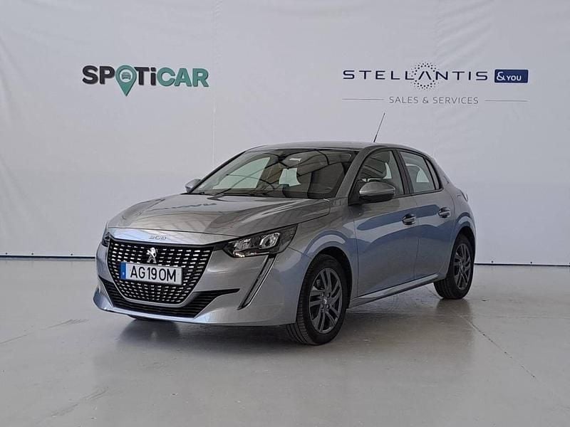 Cinza Usado 2021 Peugeot 208 Business-Line Citadino | € 15.900 (Preço justo) - Imagem 1/4
