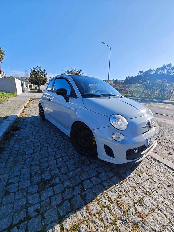Cinzento Usado 2010 Abarth 500C Cabrios | € 12.990 - Imagem 1/4