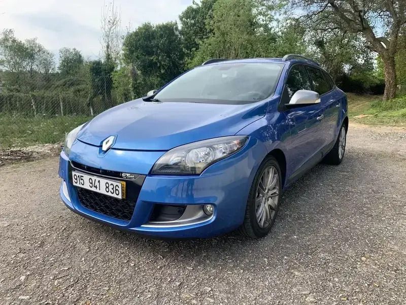 Azul Usado 2012 Renault Mégane GT Line GT-Line Carrinha | € 9.999 (Preço justo) - Imagem 1/4