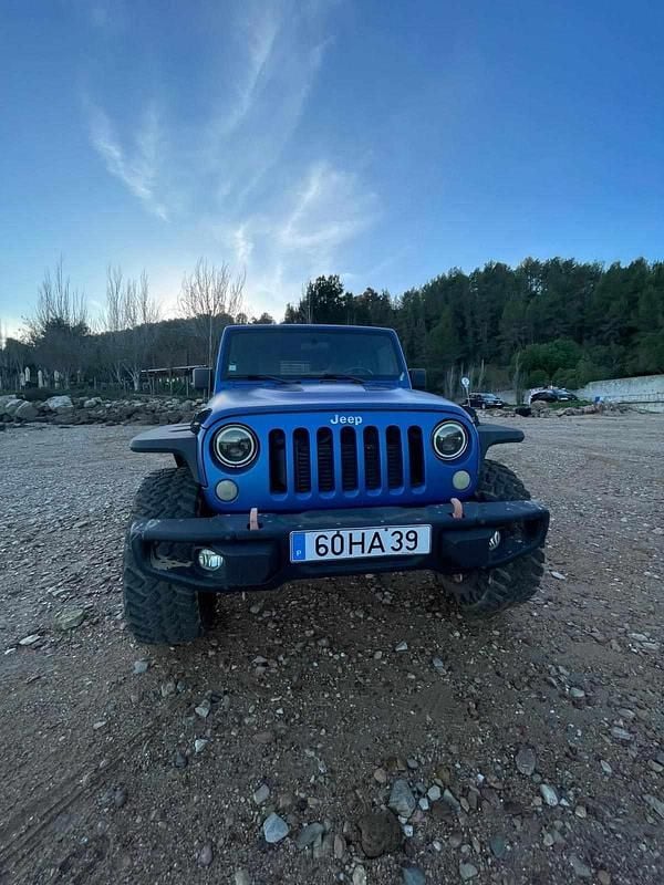 Usado Jeep Wrangler 177 HP (130 kW) 2008 Azul SUV