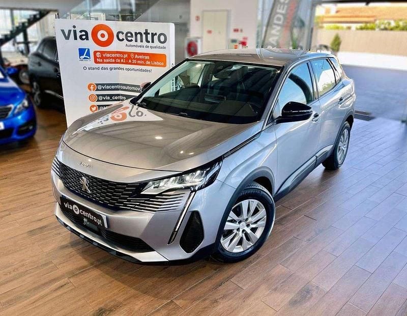 Cinza Usado 2021 Peugeot 3008 Active SUV | € 18.400 (Preço justo) - Imagem 1/4