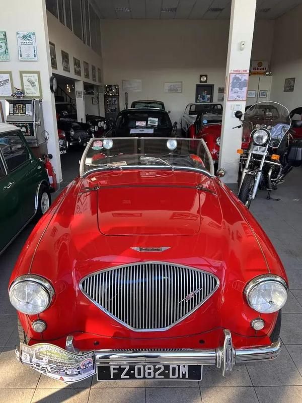 Usado Austin Healey 100 110 HP (80 kW) 1955 Vermelho Cabrios