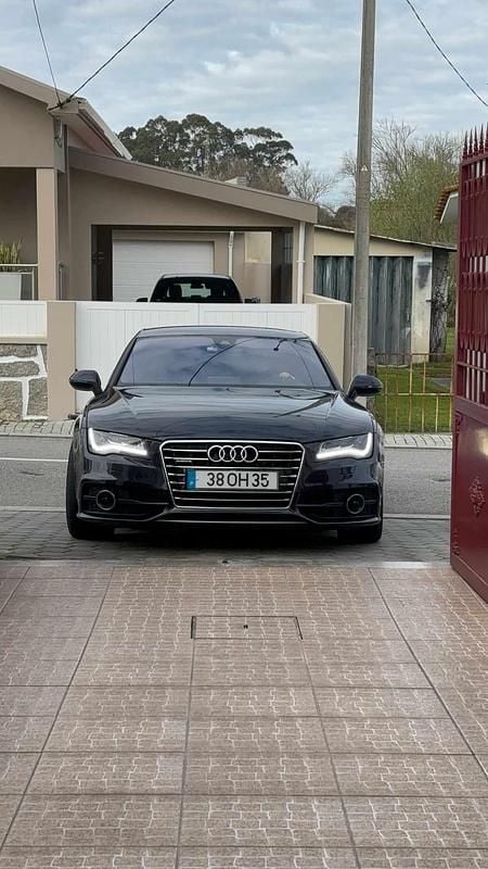 Preto Usado 2014 Audi A7 Premium Citadino | € 17.500 - Imagem 1/4