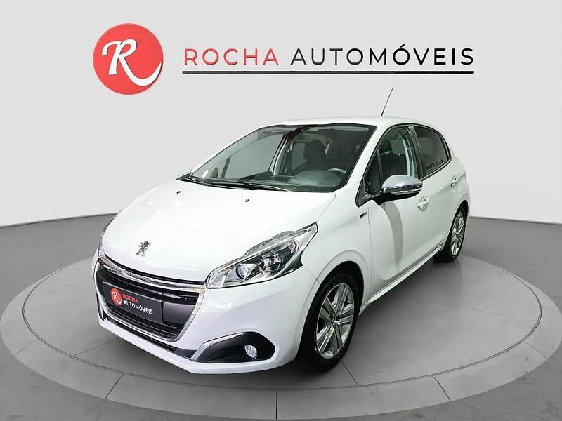 Branco Usado 2018 Peugeot 208 Allure Citadino | € 9.999 (Preço justo) - Imagem 1/4