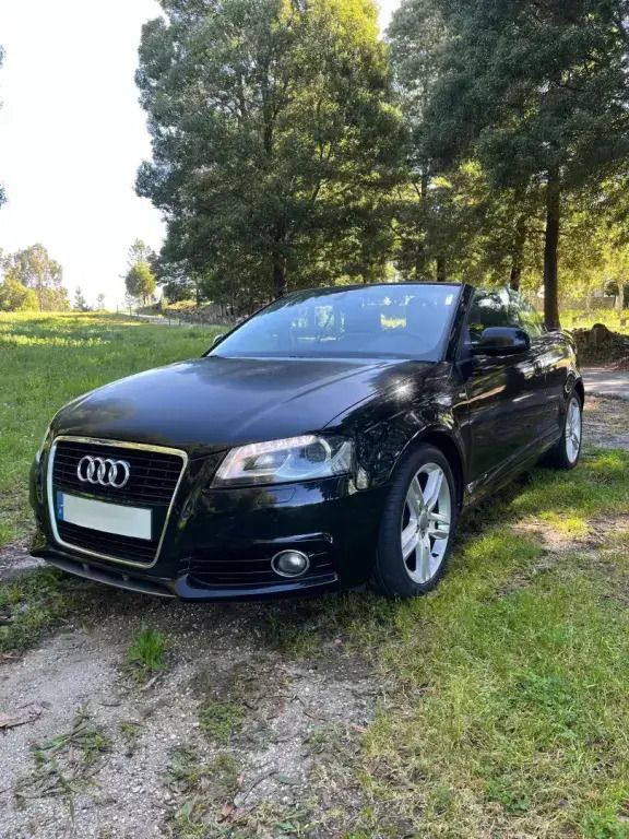 Preto Usado 2012 Audi A3 Cabriolet S-Line Cabrios | € 15.000 (Preço justo) - Imagem 1/4