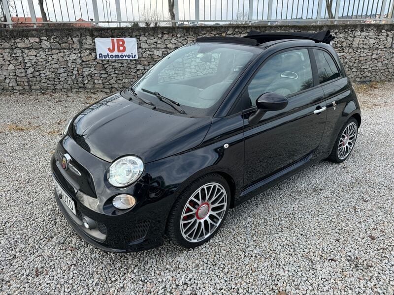 Preto Usado 2016 Abarth 500C Turismo Cabrios | € 15.950 - Imagem 1/4