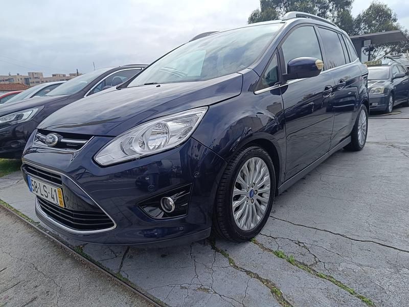 Azul Usado 2011 Ford C-MAX Titanium S Monovolume | € 10.999 - Imagem 1/4
