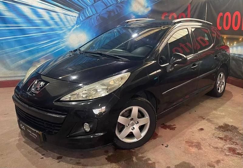 Preto Usado 2010 Peugeot 207 Access Carrinha | € 1.999 (Super Preço) - Imagem 1/4