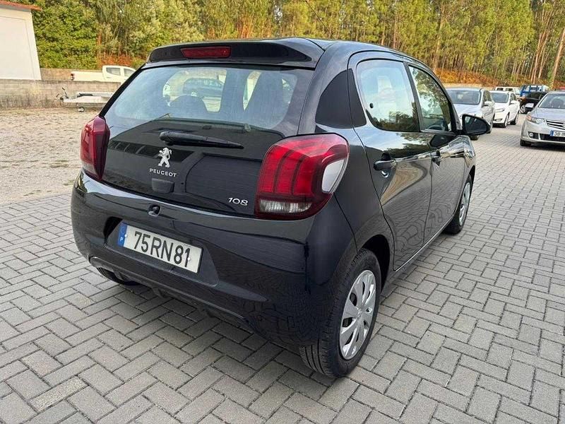 Usado Peugeot 108 69 HP (50 kW) 2016 Preto Citadino