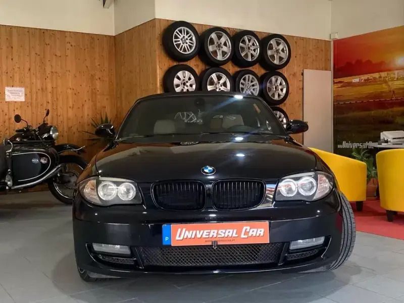Usado BMW 120 Cabriolet 177 HP (130 kW) 2008 Preto Cabrios