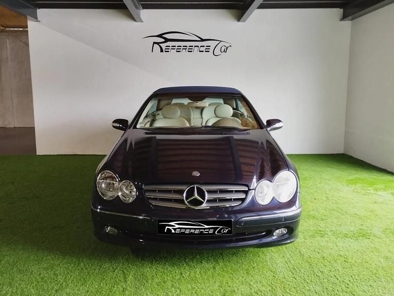 Usado Mercedes CLK200 163 HP (119 kW) 2003 Azul Cabrios