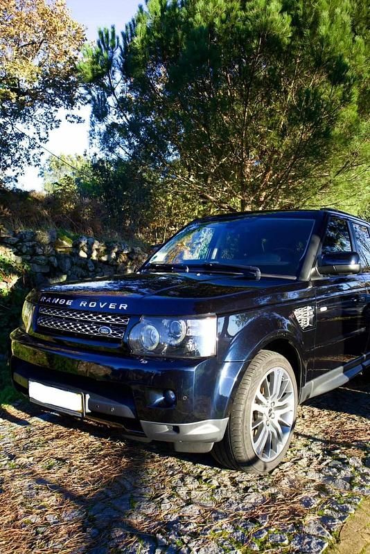 Usado Land Rover Range Rover 256 HP (188 kW) 2012 Azul SUV