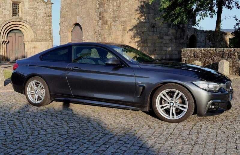 Usado BMW 420 184 HP (135 kW) 2014 Cinzento Coupé