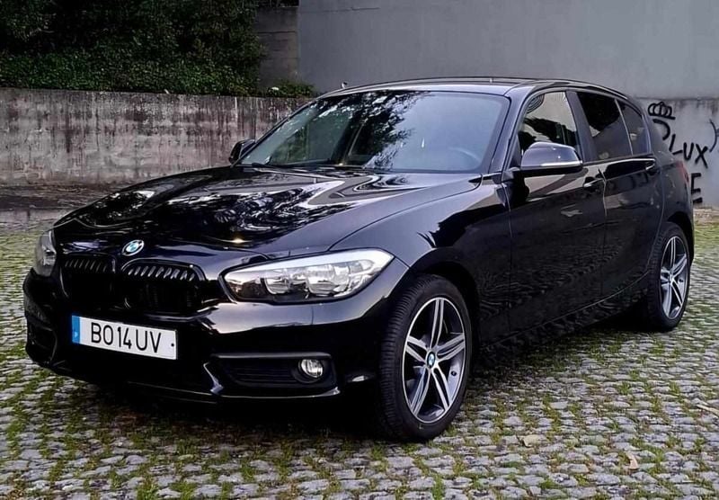 Preto Usado 2018 BMW 116 Citadino | € 16.250 (Bom preço) - Imagem 1/4