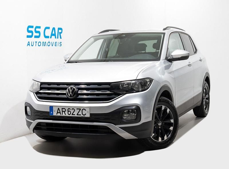 Cinza Usado 2022 VW T-Cross Freestyle SUV | € 15.950 (Preço justo) - Imagem 1/4