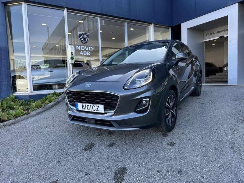 Cinzento Usado 2021 Ford Puma Titanium SUV | € 21.990 (Preço elevado) - Imagem 1/4