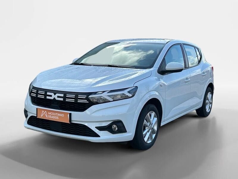 Branco Usado 2023 Dacia Sandero Expression Citadino | € 14.990 (Bom preço) - Imagem 1/4