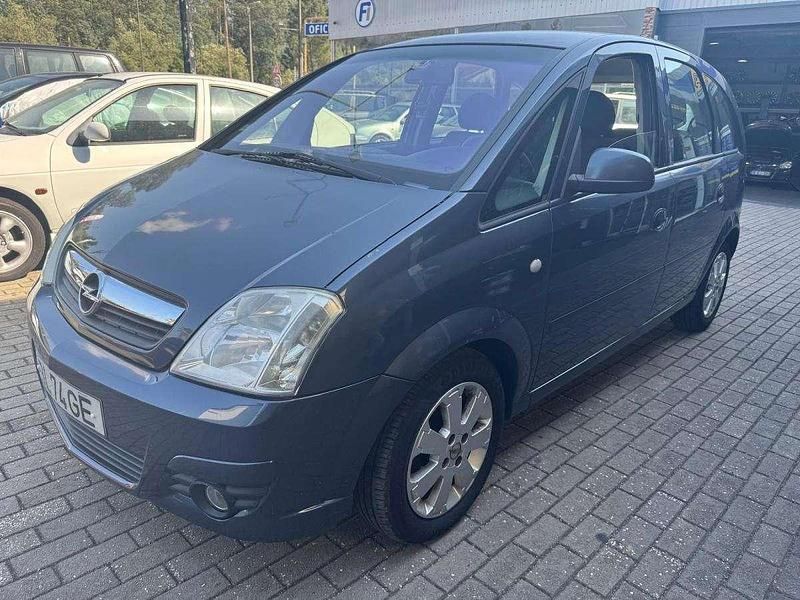 Azul Usado 2008 Opel Meriva Monovolume | € 5.200 - Imagem 1/4