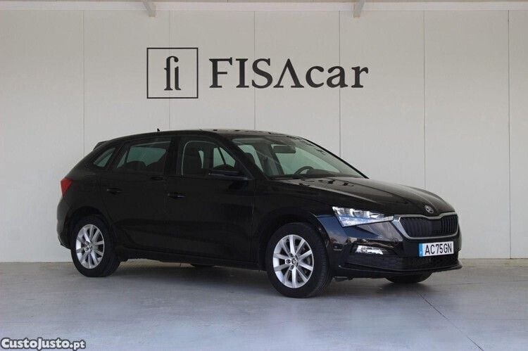Preto Usado 2020 Skoda Scala Ambition Citadino | € 14.500 (Preço justo) - Imagem 1/1