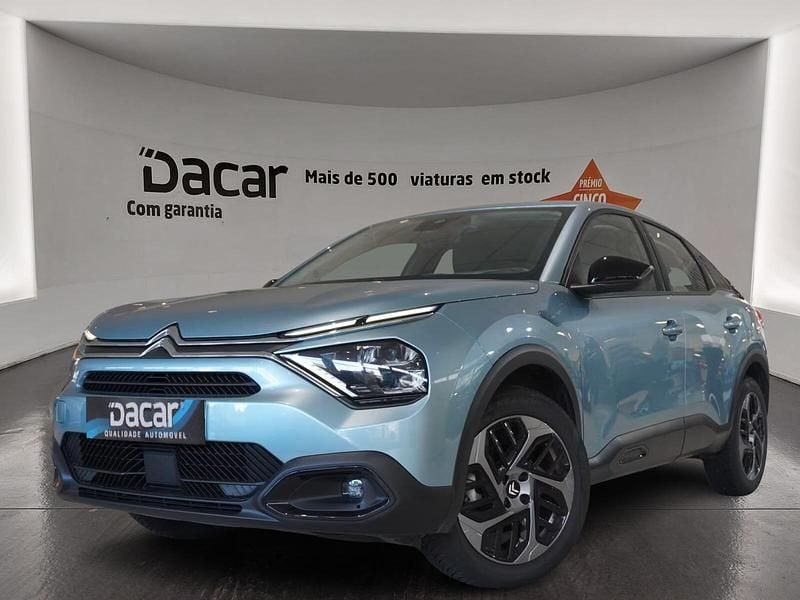 Azul Usado 2024 Citroën C4 PureTech | € 18.599 (Bom preço) - Imagem 1/4