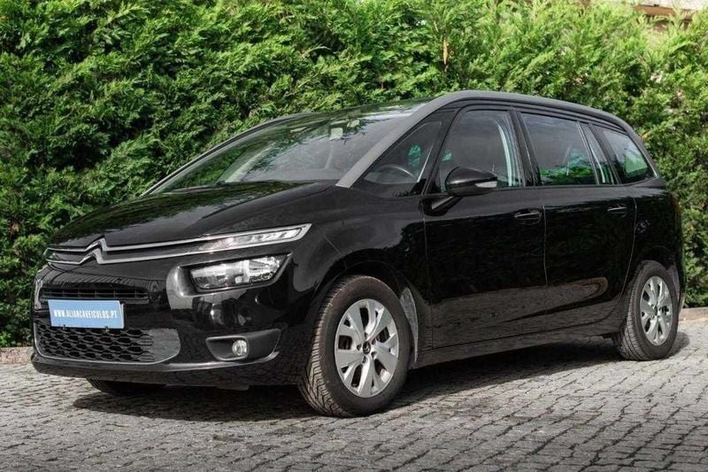 Preto Usado 2016 Citroën Grand C4 Picasso Monovolume | € 14.890 (Preço justo) - Imagem 1/4