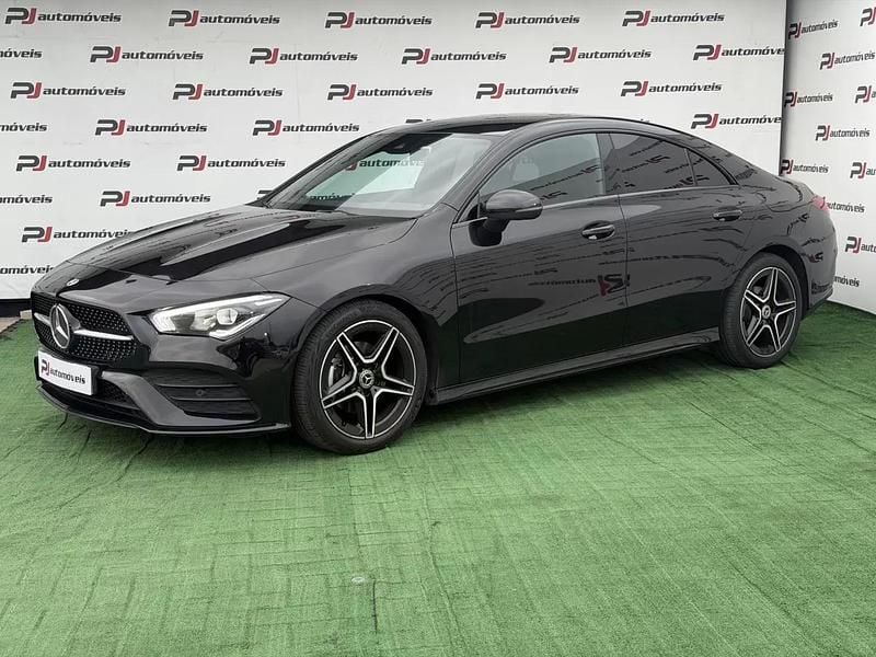 Usado Mercedes CLA180 AMG line 116 HP (85 kW) 2020 Preto Sedan