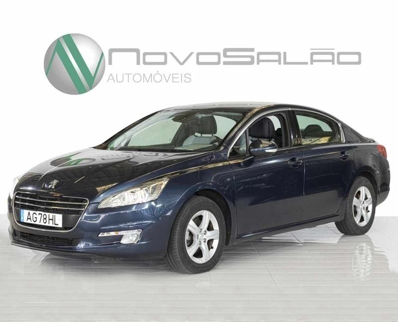 Azul escuro Usado 2014 Peugeot 508 Allure Sedan | € 12.900 (Caro) - Imagem 1/4