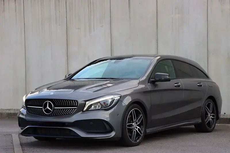 Cinza Usado 2016 Mercedes CLA220 Shooting Brake AMG line Carrinha | € 22.990 (Preço justo) - Imagem 1/4