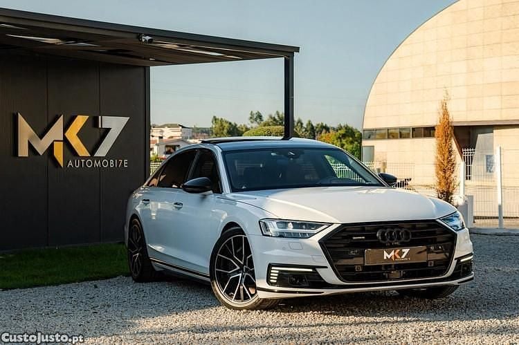 Branco Usado 2020 Audi A8 Sedan | € 59.990 - Imagem 1/1