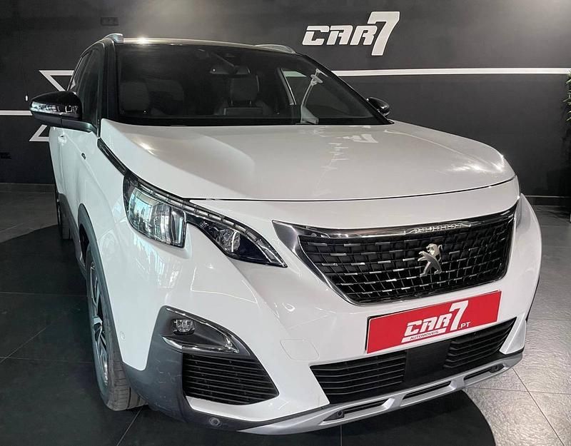 Branco Usado 2019 Peugeot 5008 GT-line Monovolume | € 23.990 (Preço elevado) - Imagem 1/3