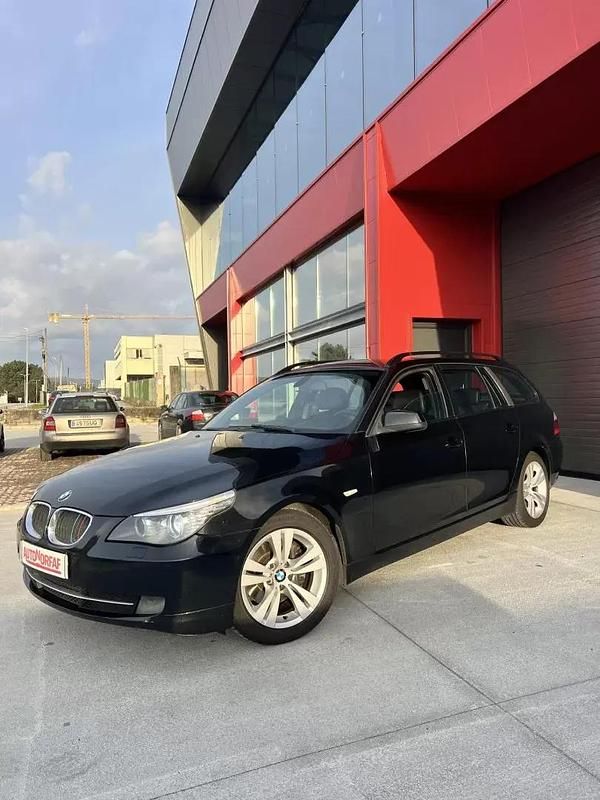 Usado BMW 520 163 HP (119 kW) 2010 Preto Carrinha