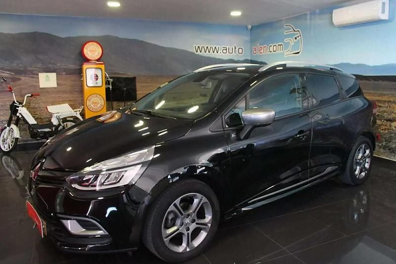 Preto Usado 2018 Renault Clio GrandTour GT-Line Carrinha | € 12.500 (Preço justo) - Imagem 1/4