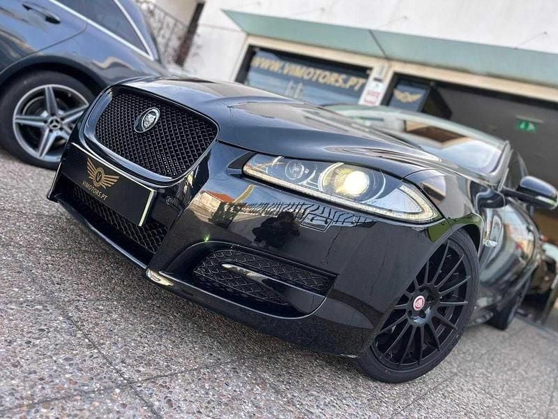 Preto Usado 2014 Jaguar XF Sportbrake Carrinha | € 15.450 - Imagem 1/4