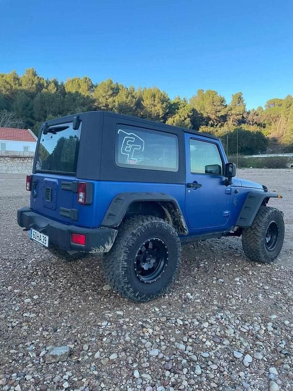 Usado Jeep Wrangler 177 HP (130 kW) 2008 Azul SUV