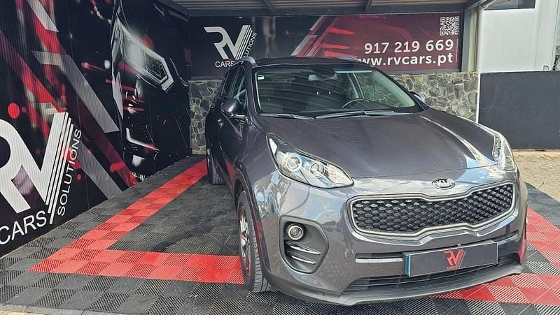 Cinza Usado 2016 Kia Sportage LX SUV | € 16.990 (Preço justo) - Imagem 1/4