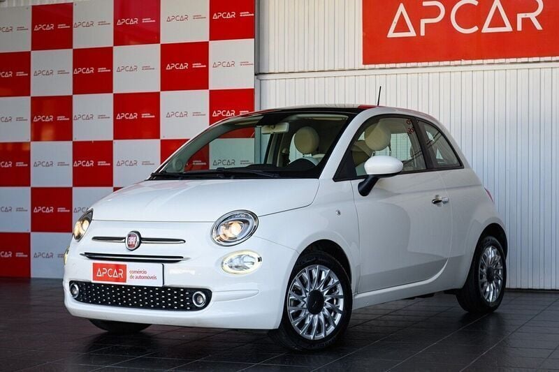 Branco Usado 2020 Fiat 500 Lounge Citadino | € 10.490 (Bom preço) - Imagem 1/4
