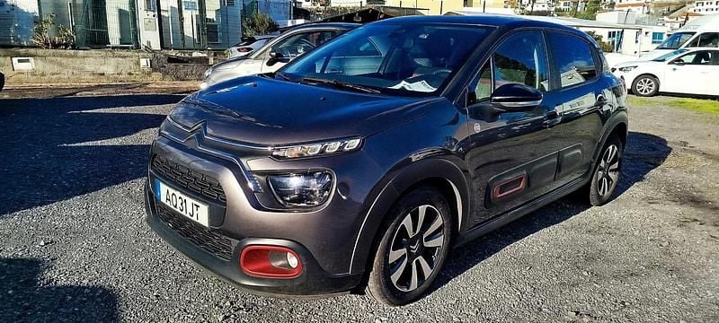 Cinzento Usado 2022 Citroën C3 PureTech | € 15.950 (Preço elevado) - Imagem 1/4