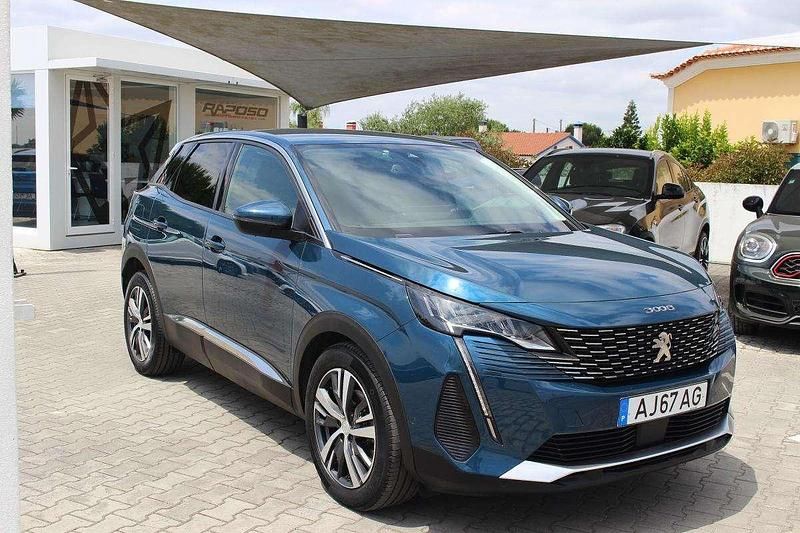 Azul Usado 2021 Peugeot 3008 | € 24.900 (Preço justo) - Imagem 1/4