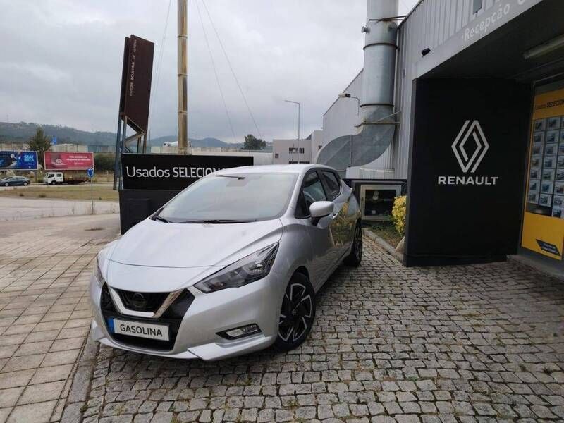 Cinza Usado 2022 Nissan Micra Acenta Citadino | € 14.600 (Bom preço) - Imagem 1/4