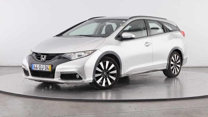 Cinzento Usado 2014 Honda Civic Carrinha | € 7.990 (Preço justo) - Imagem 1/4