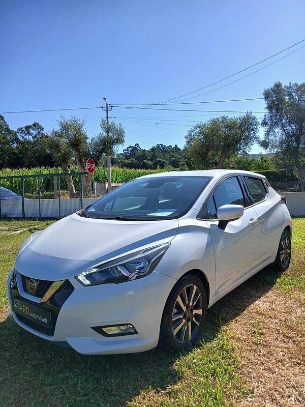 Branco Usado 2018 Nissan Micra Citadino | € 15.000 (Preço elevado) - Imagem 1/4