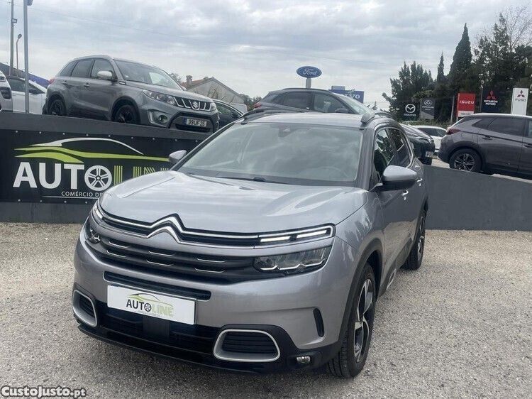 Cinza Usado 2021 Citroën C5 Aircross Live SUV | € 20.900 (Bom preço) - Imagem 1/1