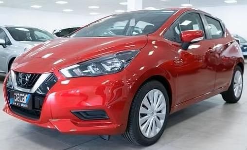 Vermelho Usado 2022 Nissan Micra Acenta Citadino | € 16.599 (Preço justo) - Imagem 1/4